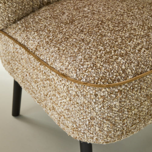 Calicosy - fauteuil GINA - B74 cm - Bruin 74x61x72 cm