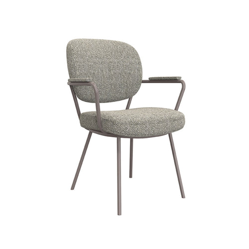 LABEL51 Eetkamerstoel Lausanne - Grijs/Brons - vtwonen shop