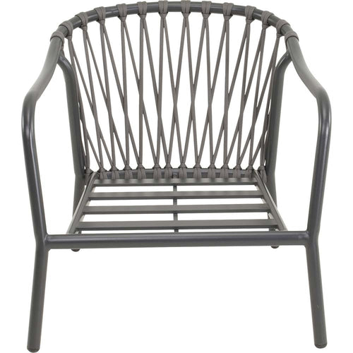 Lesli Living bistrostoel Durban - grijs - 71x79x75cm