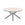 Edison tafel rond - 148 cm - taupe - light teak Vironwood