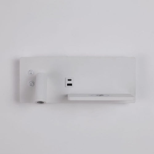 Artdelight Wandlamp Charge USB Links - Wit
