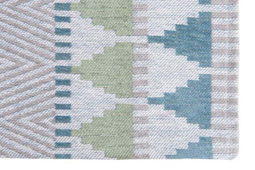 Belavita vloerkleed 8768 Pine - Blauw - 290 x 390 cm