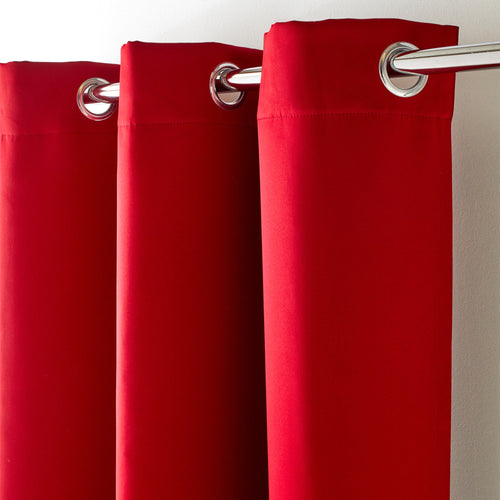 Madura Gordijn Blackout helder rood 140x180 cm