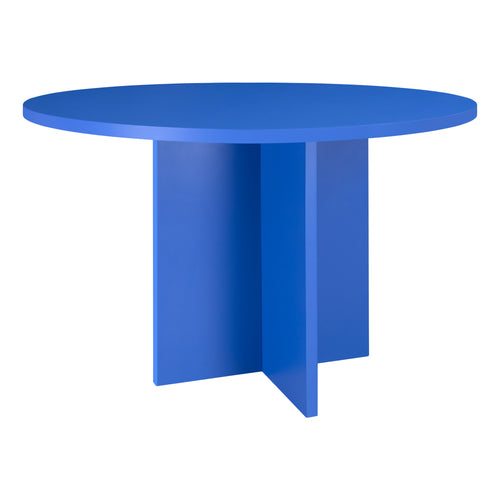 Really Nice Things  - eettafel Mathilda - MDF -rond - 120cm - pruss - vtwonen shop