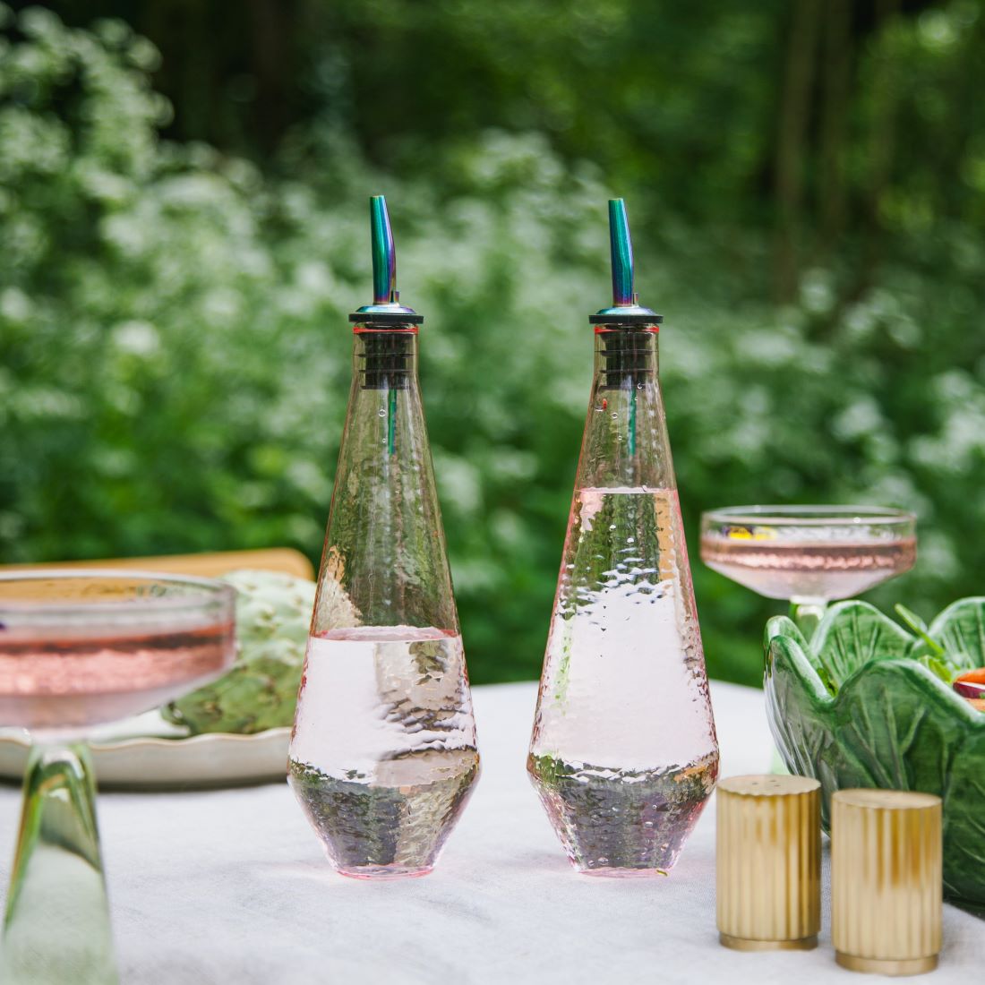 Brût Homeware, Olie / Azijn set Claude, roze – vtwonen shop