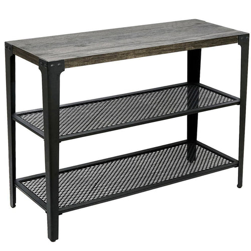 Furnilux Bijzettafel Terra - Grijs - 102x35x75 cm - vtwonen shop