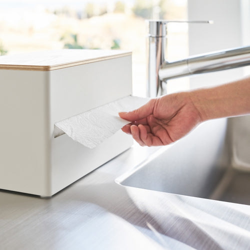 Yamazaki Keukenrolhouder - Rin - Wit - vtwonen shop