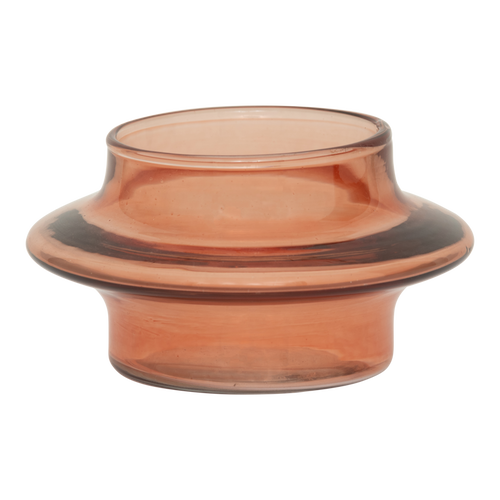 Urban Nature Culture theelichthouder Hea Peach Pink - Ø 14.2 * 7 CM - vtwonen shop