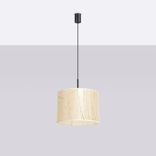 Sollux Lighting Hanglamp NEVIA marmer - 40x40x137cm
