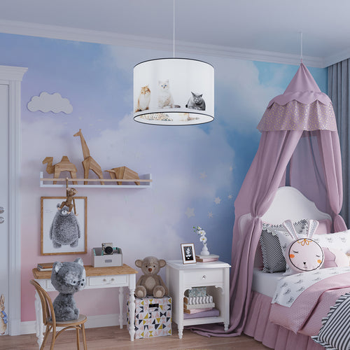 Sollux Lighting Hanglamp KITTY 30 - 30x30x95cm