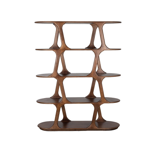 Housecraft Living Ylva Wandkast Hoog - Bruin