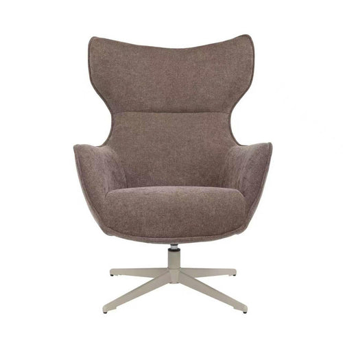Starfurn Fauteuil Julia - Bruin Stof - 76x78x102cm