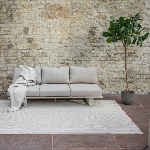 Interieur05 Jute buitenkleed Naturel ZigZag