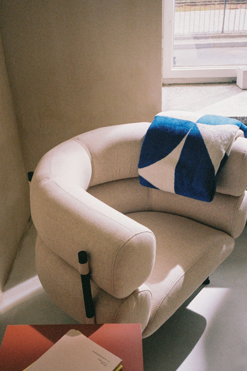noo.ma UBI Fauteuil - Classic Beige Wool