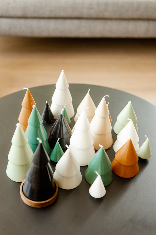 Originalhome dennenboom kaars - donkergroen -  L - vtwonen shop