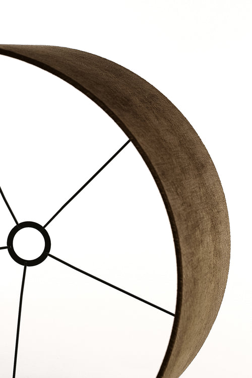 Light & Living lampenkap LUBIS - Ø50x38cm - bruin