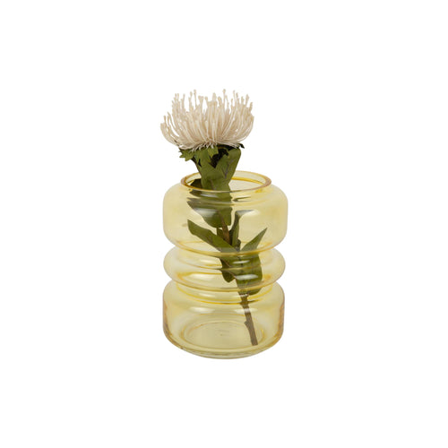 Present Time vaas Maravillo - geel - Ø14.5cm - vtwonen shop