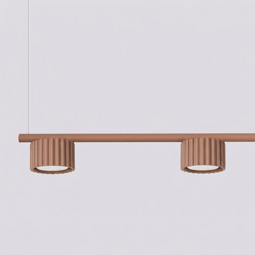 Sollux Lighting Kroonluchter AURA 4 mokka Gx53 - 122x10x208cm