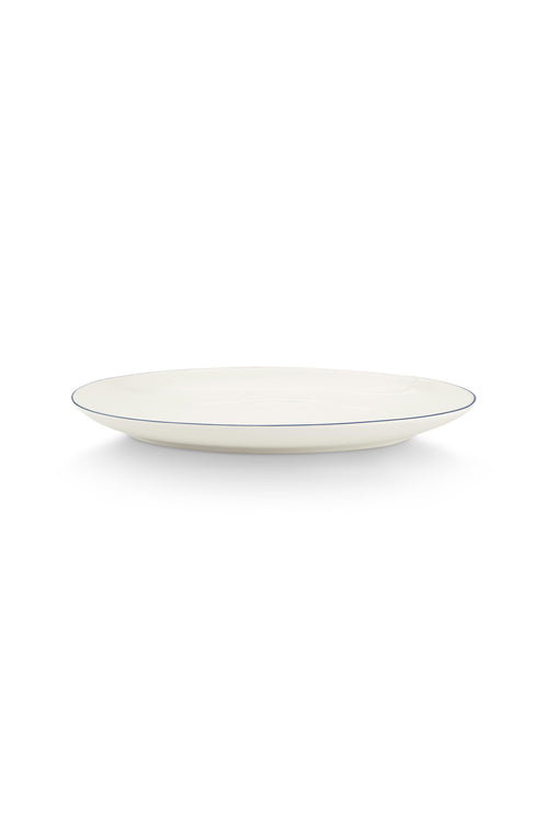 vtwonen - borden - wit - 25.5cm - set van 2