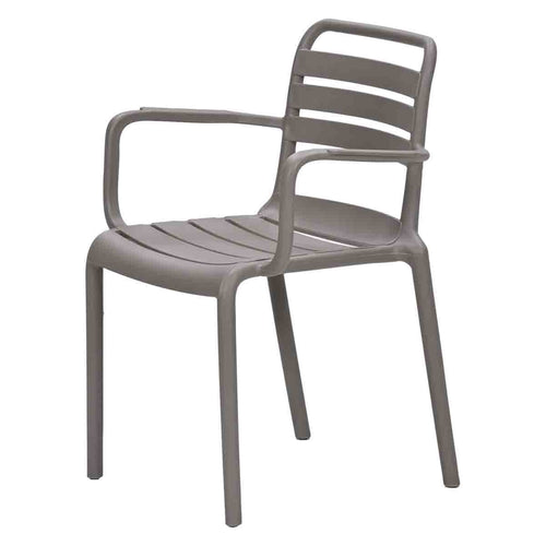 Garden Impressions tuinstoel Moos taupe - 2 stuks