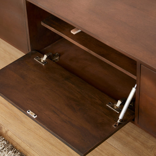 Starfurn  tv meubel Vision - bruin - 30x120x35cm - vtwonen shop