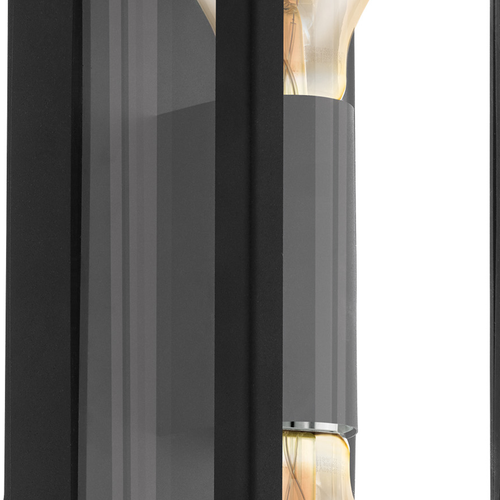 EGLO wandlamp buiten Alamonte 1 - e27 - 38 cm - zwart