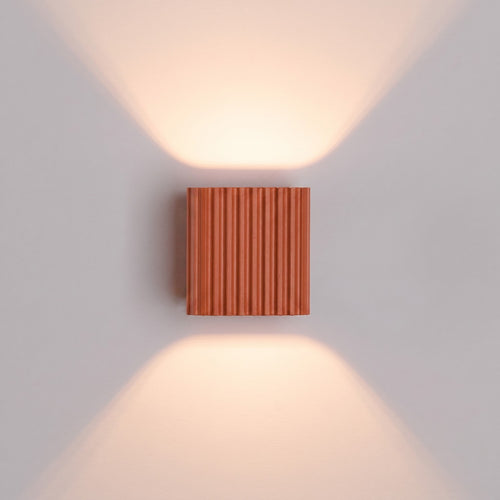 Sollux Lighting Wandlamp RIFF rode oker G9 - 10x12x10cm