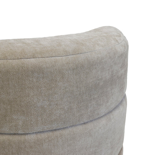 DÉJA Living Draaifauteuil Ethan - Beige Stof - 88x95x75cm