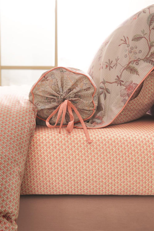 Pip Studio hoeslaken Mi Vida - 100x200 cm - licht roze - vtwonen shop