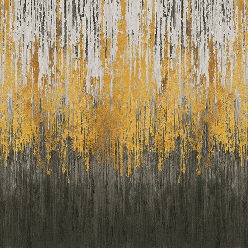 Sanders & Sanders fotobehang steen goud en grijs - 424 x 280 cm - 640857