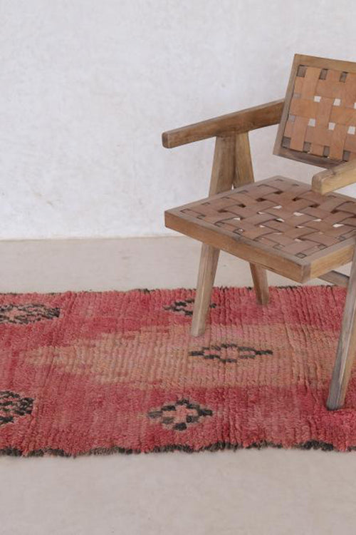 AFK Living vloerkleed Berber - handgemaakt - Wol - 286 x 87 cm - vtwonen shop