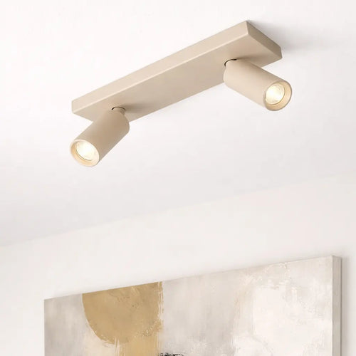 Freelight spot Scolo - 2 lichts - 28  x 12   cm - beige