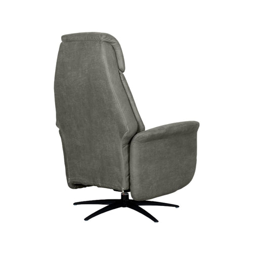 LABEL51 Fauteuil Oslo Elektrisch - Taupe Stof - Draaibaar - vtwonen shop