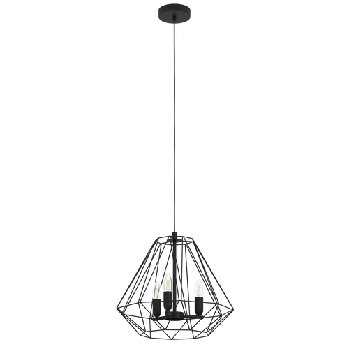 EGLO hanglamp Tarle - e14 - ø 44,5 cm - zwart - vtwonen shop