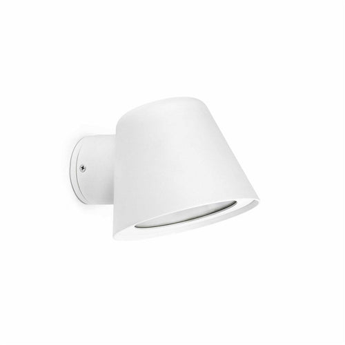 Faro Gina - 1 Lichts Buiten Wandlamp Wit IP44, GU10