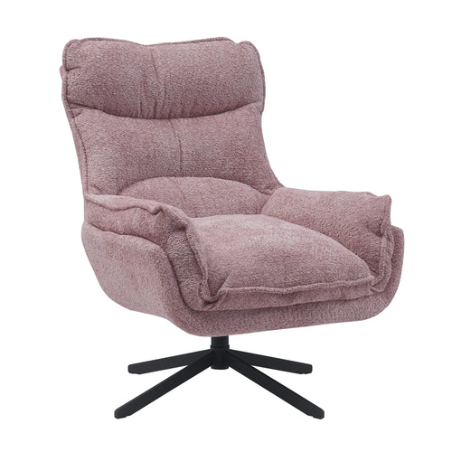 Starfurn  fauteuil Vera - roze - 83x115x59cm - vtwonen shop