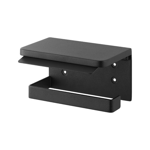 Yamazaki Tower Toiletrolhouder wandmontage - Zwart - vtwonen shop