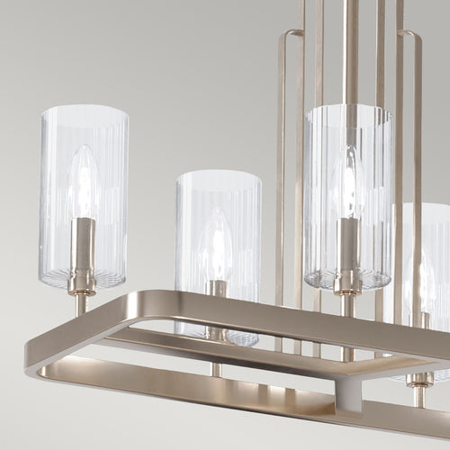 Elstead Kichler Kimrose Bar Hanglamp Gepolijst Nikkel