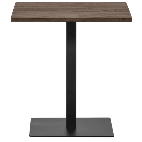 WOOOD trompetvoet Bistro - Metaal - Zwart - 72x60x60