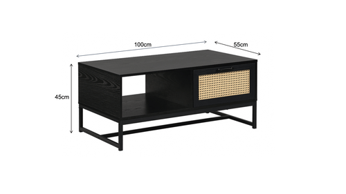 FurniLux Koffie tafel - Ubud - 100x55x45 cm