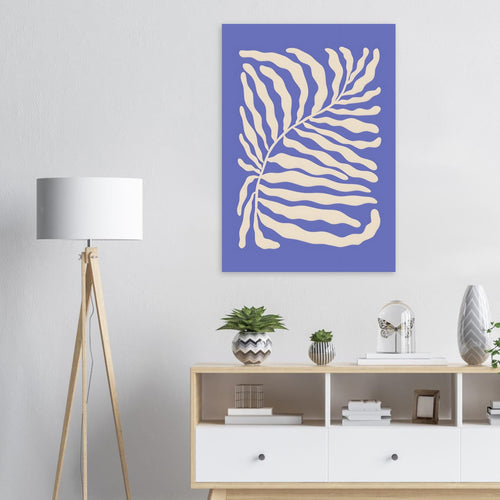Artfulprints Poster met Lijst Matisse – Ocean breeze   - 70x100 cm - Paars
