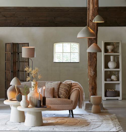 Light & Living kamerscherm HERMIEN - 124x40x184cm - bruin - vtwonen shop