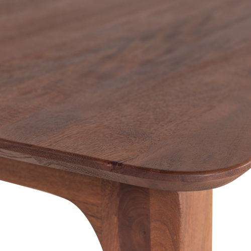 WOOOD eettafel Rubo - Mangohout - Bruin - 77x300x95