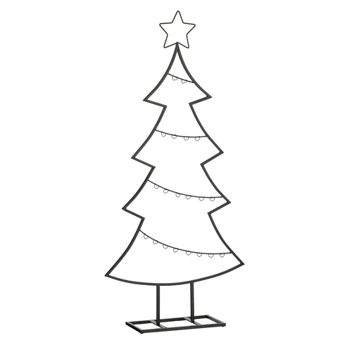 Mica Decorations Decoratie boom zwart - l50xb15xh105cm