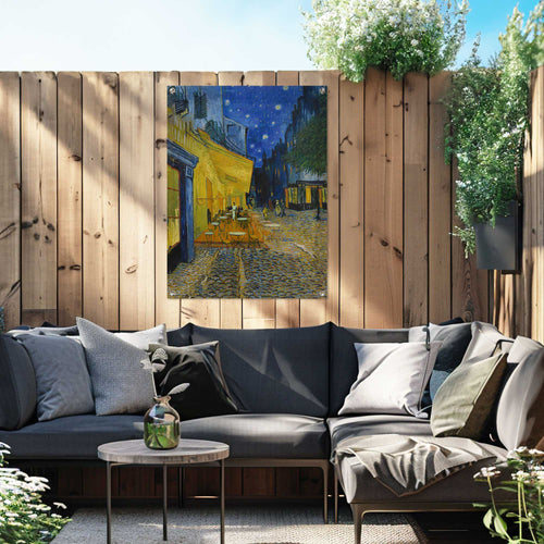 Reinders tuinposter Van Gogh - café de nuit - 80x60cm