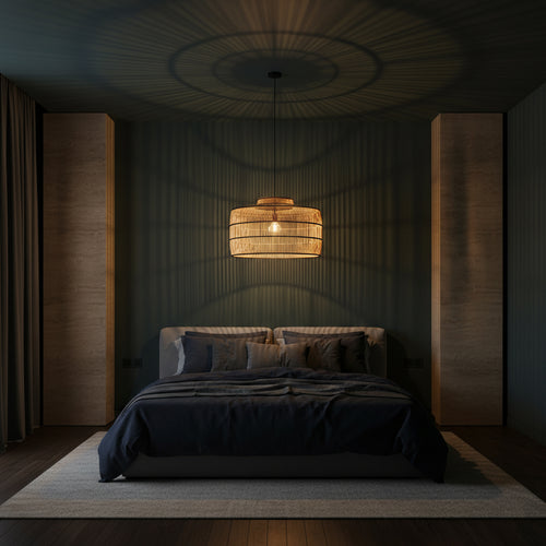 Raw Materials Stella rotan hanglamp - 61x61x36 cm