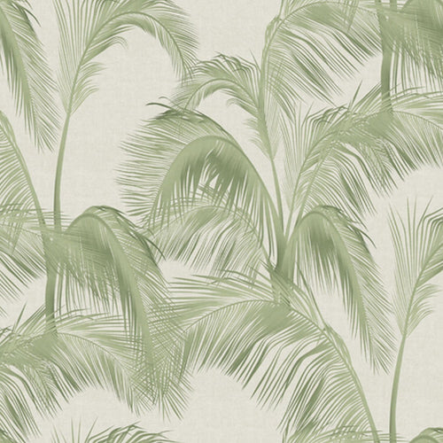 Sanders & Sanders fotobehang palmbladeren beige en groen - 424 x 280 cm - 640914