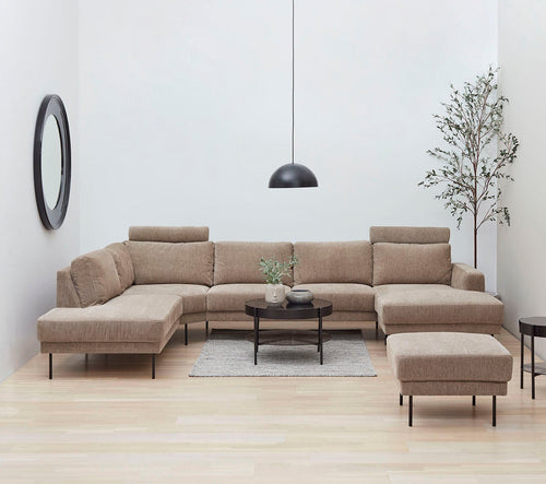 Rebellenclub Salontafel Zolin - ø75 - Smoked Glas