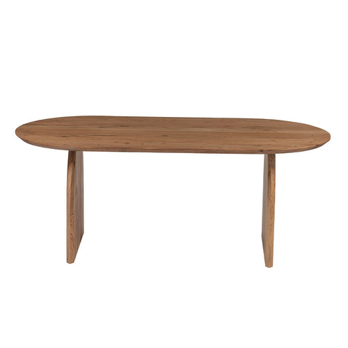 Giga Meubel Eettafel Daan - Ovaal - Acaciahout - 200cm - vtwonen shop