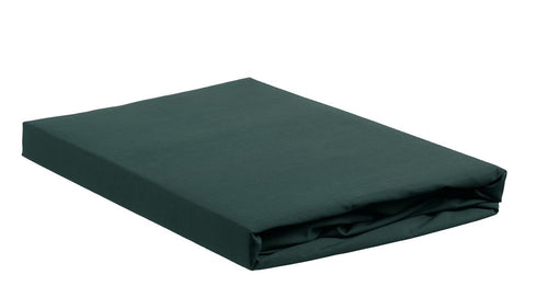 Ambiante hoeslaken AMBIANTE Jersey HL - 180x200/210 cm - donker groen